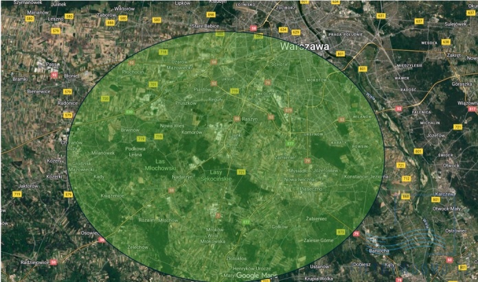 zasięg pracy serwisu filtrywdomu.pl